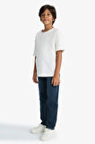 Erkek Çocuk Straight Fit Düz Paça Jean Pantolon