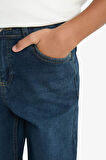Erkek Çocuk Straight Fit Düz Paça Jean Pantolon