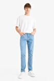 Pedro Slim Fit Dar Kalıp Normal Bel Dar Paça Jean Pantolon
