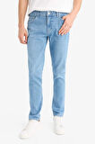 Pedro Slim Fit Dar Kalıp Normal Bel Dar Paça Jean Pantolon