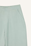 Wide Leg Basic Düz Geniş Paça Pantolon