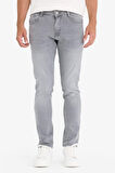 Pedro Slim Fit Dar Kalıp Normal Bel Dar Paça Jean Pantolon