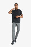 DeFactoFit Slim Fit Dar Kesim Standart Paça Esnek Multifonksiyonel Dokuma Sporcu Pantolon D9247AX25SPGR83