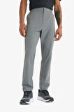 DeFactoFit Slim Fit Dar Kesim Standart Paça Esnek Multifonksiyonel Dokuma Sporcu Pantolon D9247AX25SPGR83