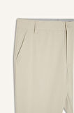 DeFactoFit Slim Fit Dar Kesim Standart Paça Dokuma Pantolon