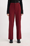 DeFacto Wide Leg Kumaş Pantolon Geniş Bol Paça Yüksek Bel Basic Düz Standart Boy E1043AX24WNBR248