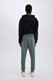 DeFactoFit Sporcu Jogger Eşofman Altı Standart Fit Basic Düz Cepli Beli Paçası Lastikli D3742AX24WNGN1019