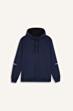 DeFactoFit Standart Fit Kapüşonlu Basic Düz Sporcu Sweatshirt D3736AX24WNNV201