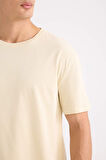 DeFacto New Regular Fit Bisiklet Yaka Basic Düz Kısa Kollu Tişört E1091AXNSER135