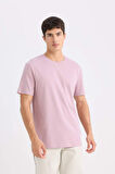 DeFacto New Regular Fit Bisiklet Yaka Basic Düz Kısa Kollu Tişört E1091AXNSBR147