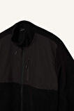 DeFactoFit Standart Fit Cepli Sporcu Polar Hırka D2731AX24WNBK81