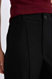 DeFacto Wide Leg  Klasik Kumaş Pantolon Normal Bel Geniş Paça Standart Boy E1518AX24WNBK81