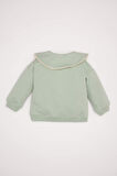 DeFacto Kız Bebek Büyük Yaka Düğmeli Sweatshirt E0195A525SPGN1123