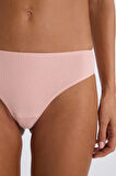 DeFacto Fall in Love Ribana 3'lü Paketli Basic Düz Brazilian Slip Külot A3474AX24AUBK27