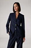 DeFacto x Sorbe Regular Fit V Yaka Düğmeli Blazer Ceket D9869AX24AUNV31