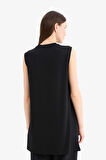 	Regular Fit Bisiklet Yaka Kolsuz Tunik