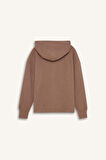 DeFacto Relax Fit Kapüşonlu Basic Düz Sweatshirt E1995AX24WNBG268