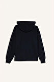DeFacto Relax Fit Kapüşonlu Basic Düz Sweatshirt E1995AX24WNNV31