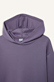 DeFactoFit Standart Fit Kapüşonlu Skuba Dalgıç Kumaş Sporcu Basic Düz Sweatshirt A5626AX25SPPR505