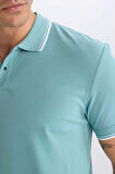 DeFacto Regular Fit Basic Düz Kısa Kollu Polo Tişört E2310AX24AUGN382