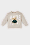 DeFacto Erkek Bebek Bisiklet Yaka Baskılı Sweatshirt E0282A525SPBG186