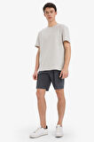 DeFacto Slim Fit Dar Kesim Cepli Pamuklu Basic Düz Bermuda Şort W1105AZ25SPAR58