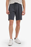 DeFacto Slim Fit Dar Kesim Cepli Pamuklu Basic Düz Bermuda Şort W1105AZ25SPAR58