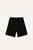 DeFacto Slim Fit Dar Kesim Cepli Pamuklu Basic Düz Bermuda Şort W1105AZ25SPBK81