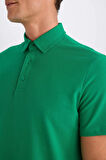 DeFacto Regular Fit Pamuklu Kısa Kollu Basic Düz Polo Tişört E2348AX24AUGN1037