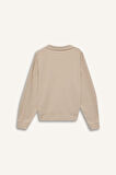 DeFacto Regular Fit Yarım Fermuarlı Baskılı Sweatshirt E1850AX24WNBG287