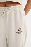 DeFactoFit NBA Los Angeles Lakers Wide Leg Geniş Paça Standart Boy Pike Sporcu Pantolon D6120AX25SPBG745
