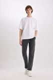 DeFacto Sergio Regular Fit Normal Kalıp Normal Bel Boru Paça Jean Pantolon D9827AX25SPNM36