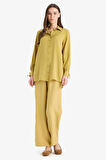 Wide Leg Basic Düz Geniş Paça Pantolon