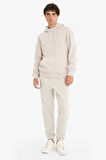 Regular Fit Beli Bağcıklı Jogger Eşofman Altı
