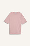 DeFacto %100 Pamuk Oversize Geniş Kalıp Bisiklet Yaka Basic Düz Kısa Kollu Tişört T7037AZ25SMPR347