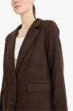 Regular Fit Flanel Blazer Ceket