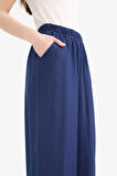 Wide Leg Krinkıl Kumaş Geniş Paça Pantolon