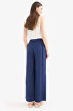 Wide Leg Krinkıl Kumaş Geniş Paça Pantolon