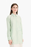 DeFacto Relax Fit Uzun Kollu Tesettür Gömlek Tunik F1357AX25SMGN1181
