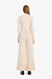 Wide Leg Geniş Bol Paça Triko Pantolon
