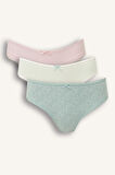 3'lü Brief Külot-Fall in Love