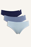 Ribana 3'lü Brief Külot-Fall in Love