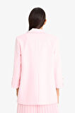 Regular Cepli Apoletli Blazer Ceket