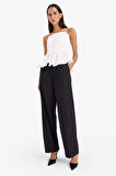 Fitted Poplin Kolsuz Bluz