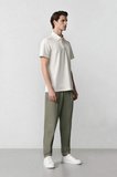 DeFacto %100 Keten Normal Kesim Crop Duble Paça Yazlık Kumaş Pantolon C1826AX25SMKH433