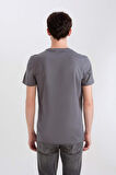 DeFacto %100 Pamuk Slim Fit Dar Kesim Bisiklet Yaka Baskılı Kısa Kollu Tişört D5565AX25SPAR58