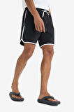 DeFactoFit Regular Fit Esnek Dokulu Kısa Boy Deniz Şortu D9631AX25HSBK81