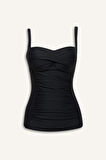 DeFacto Regular Fit Askılı Tankini-Fall in Love E3292AX25SMBK81