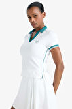 DeFactoFit Standart Fit Polo Yaka Baskılı Sporcu Kısa Kollu Beyaz Tişört E4310AX25SMWT34
