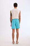 Regular Fit Kısa Boy Deniz Şortu